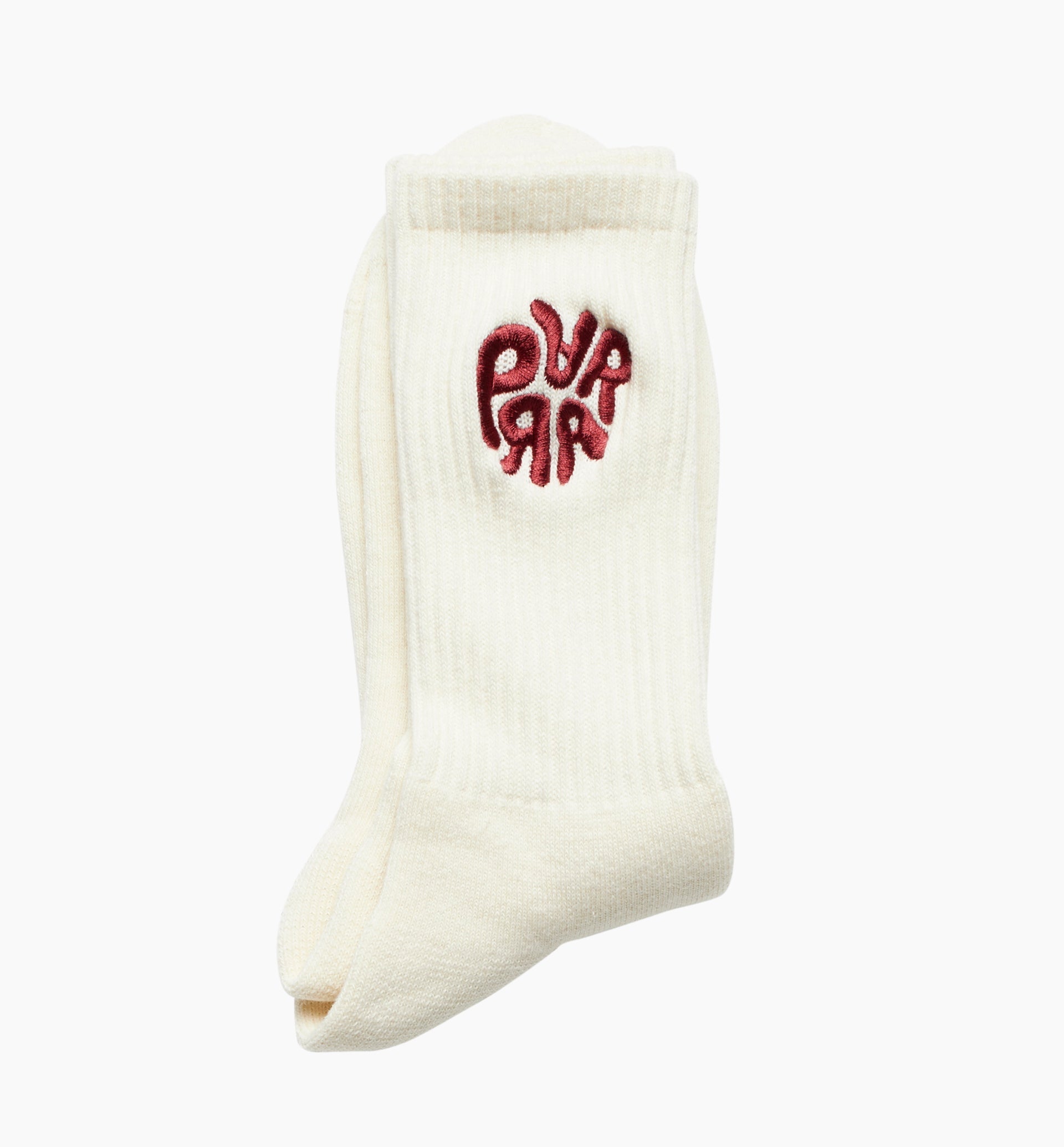 By Parra 1976 Logo Socks Red