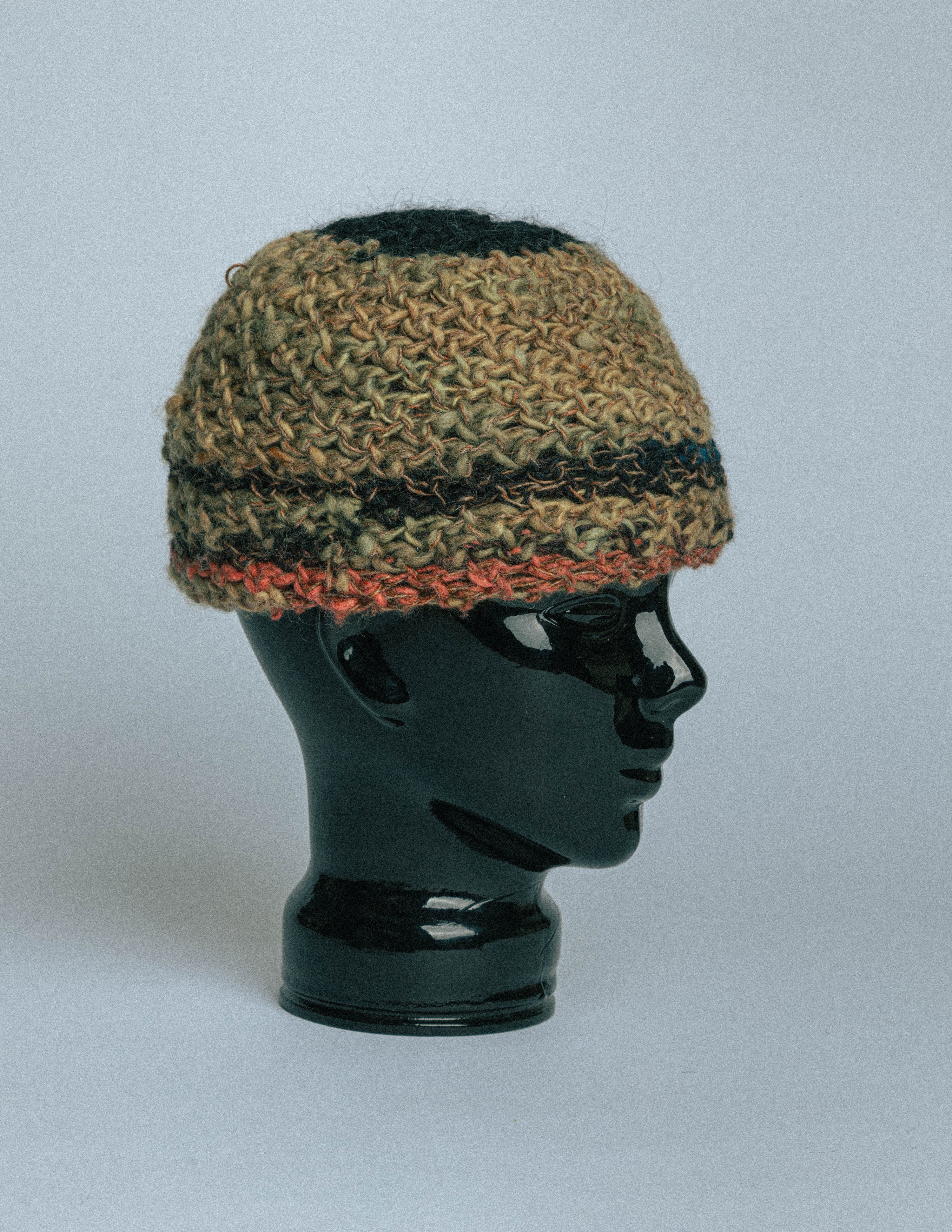 Souvenirs By. Auntie Flew Crochet Autumnal Skully