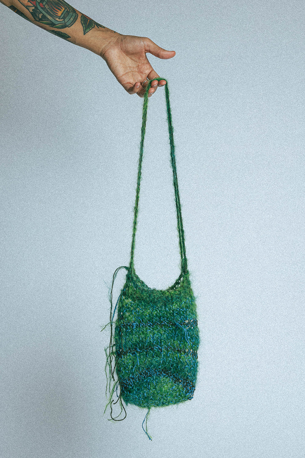 Souvenirs By. Auntie Flew Mohair Crochet Bag