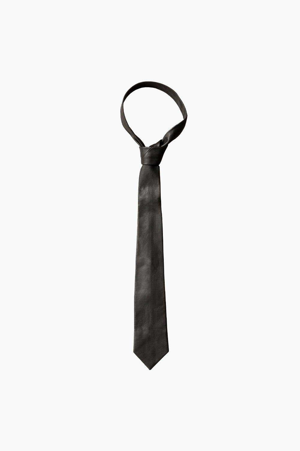 Sunflower Black Leather Tie