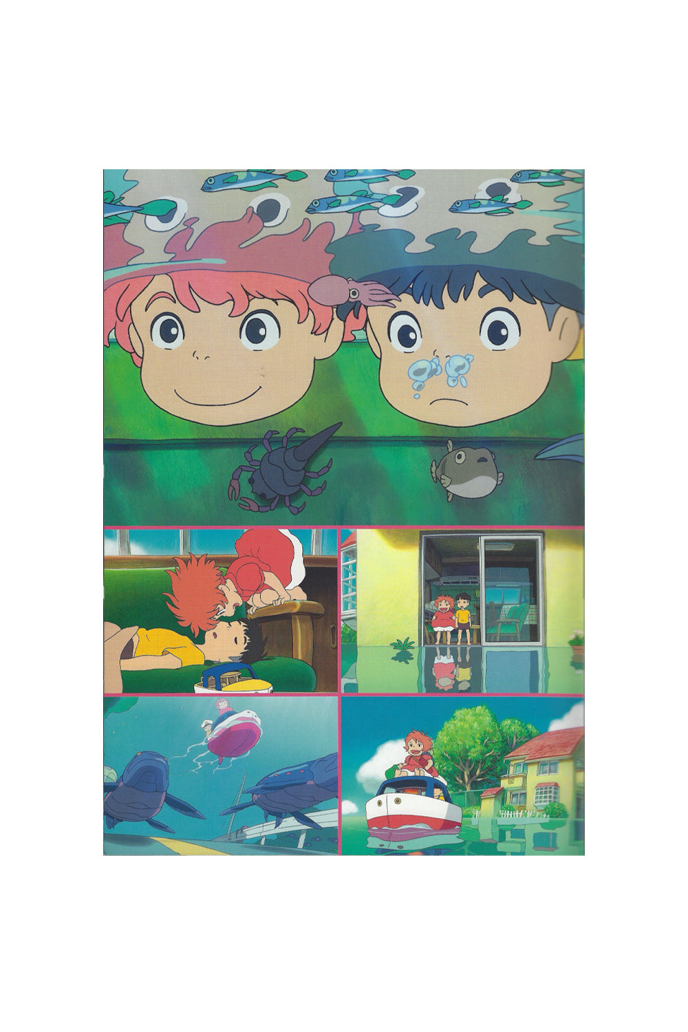 Ponyo Studio Ghibli Pamphlet 2008