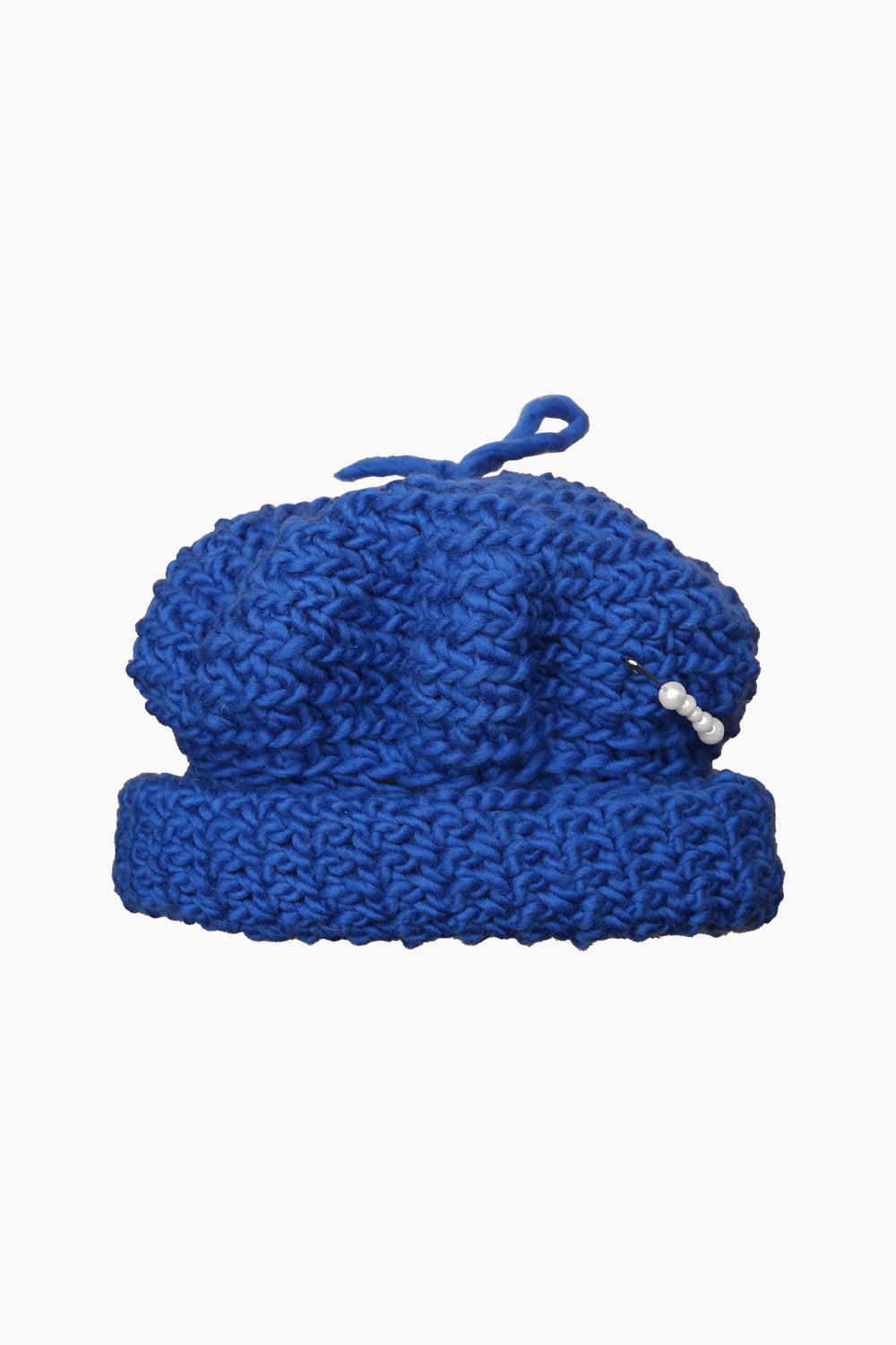 Souvenirs By. Auntie Flew Crochet Royal Blue Beanie