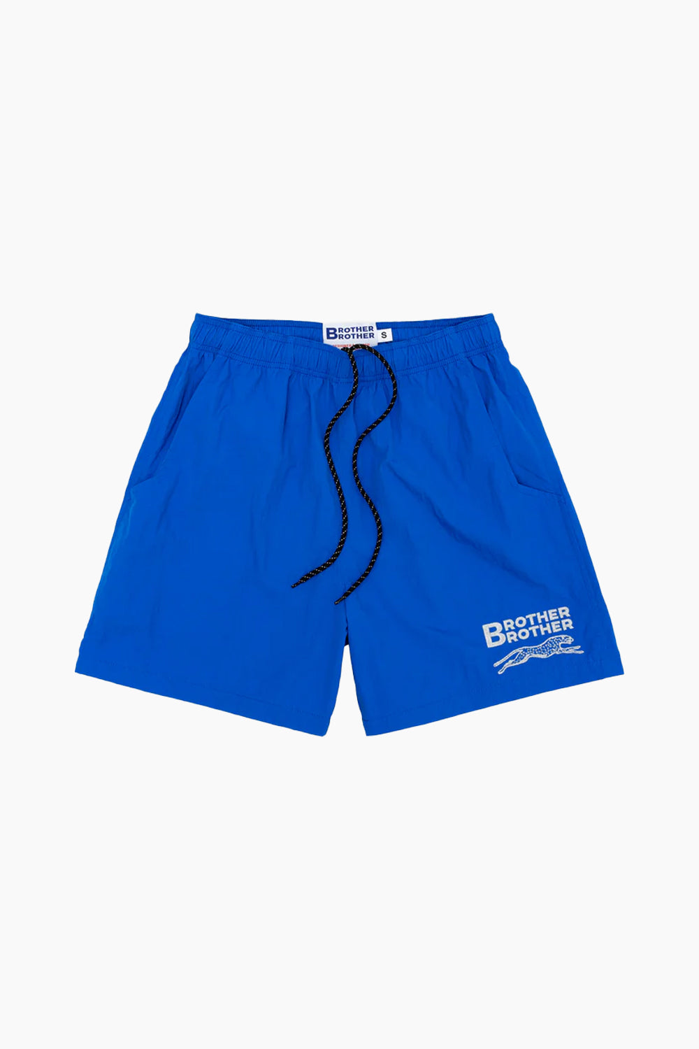 Brother Brother Baggie Royal Blue Nylon Shorts