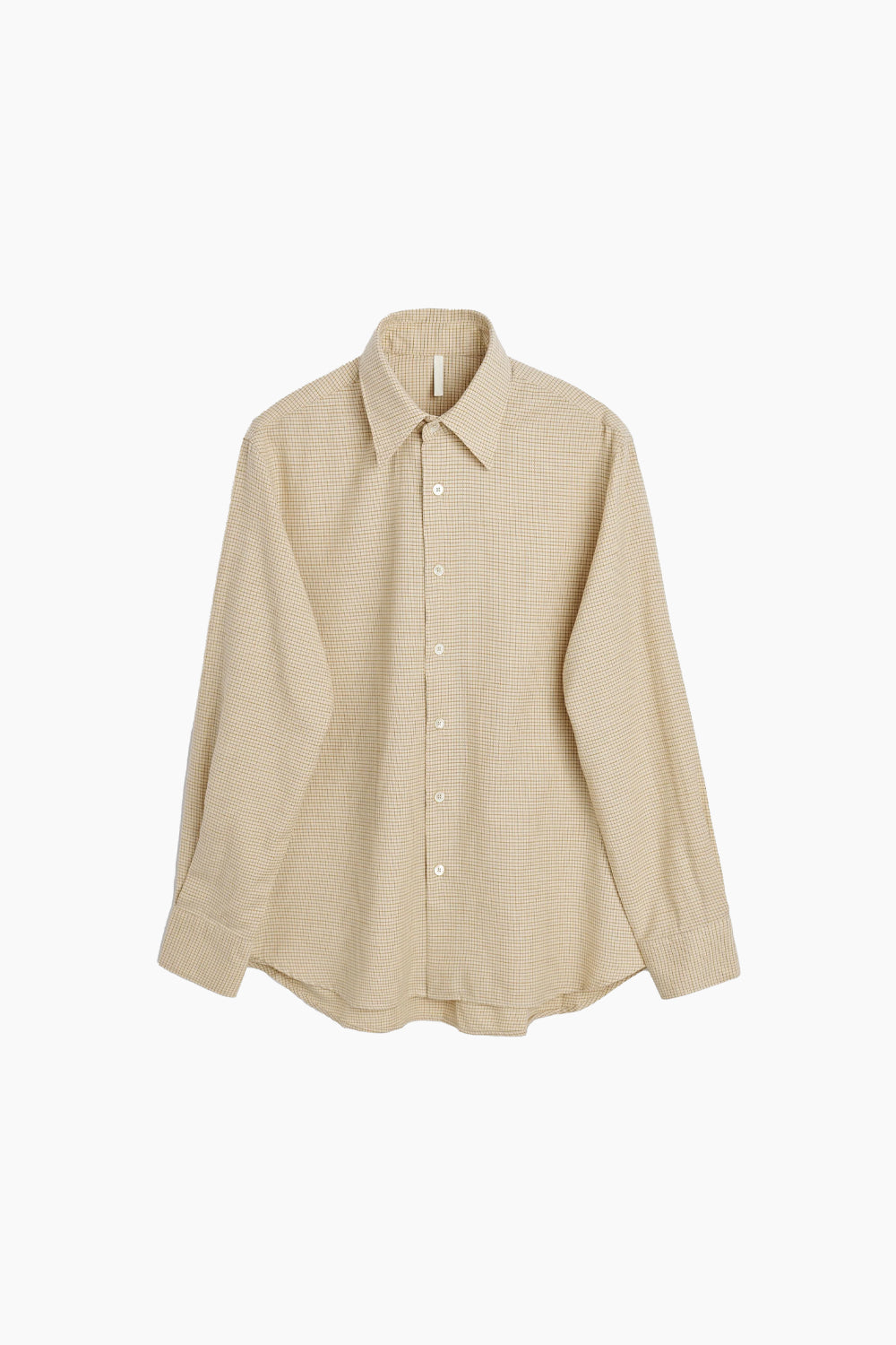 Sunflower Beige Check Base Shirt