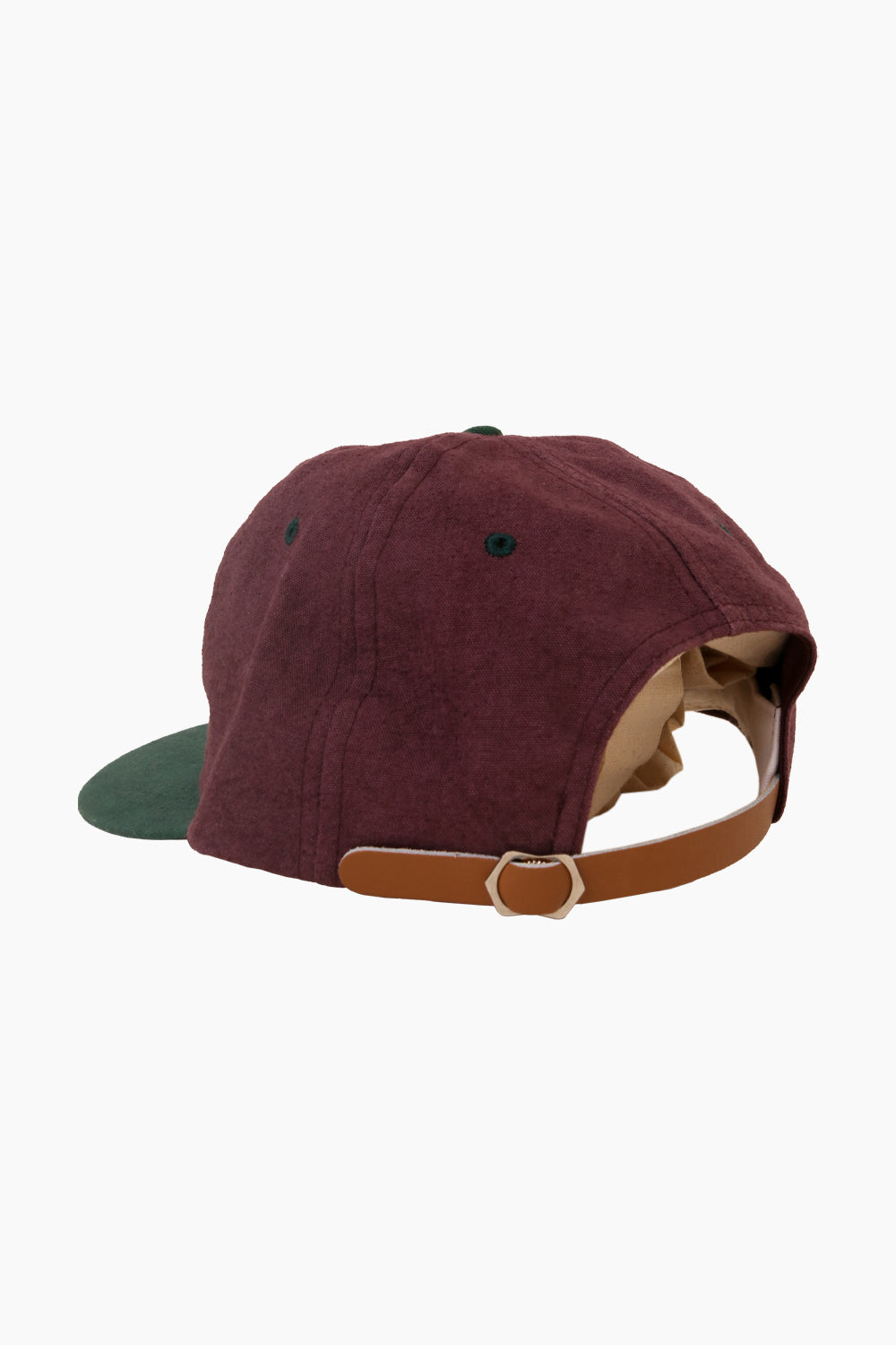 BY.E Deadstock Logo Cap Grape Leaf