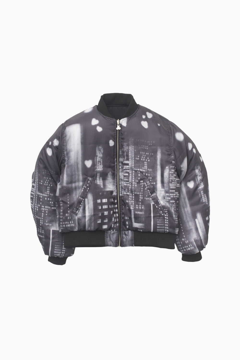 Carne Bollente City Sensations Reversible Bomber Jacket