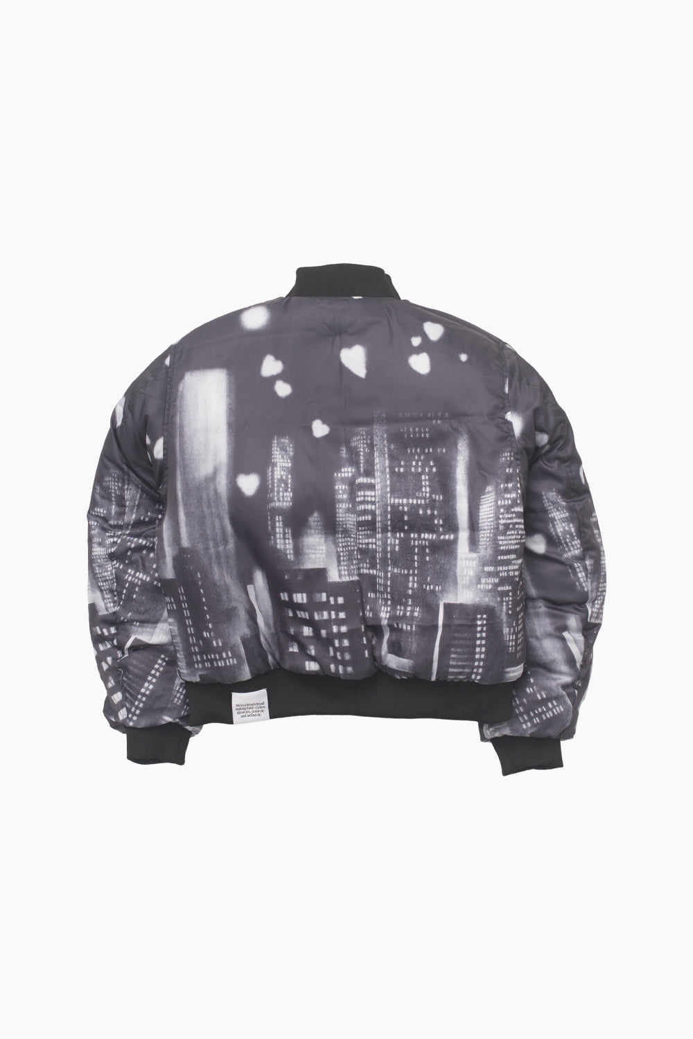 Carne Bollente City Sensations Reversible Bomber Jacket