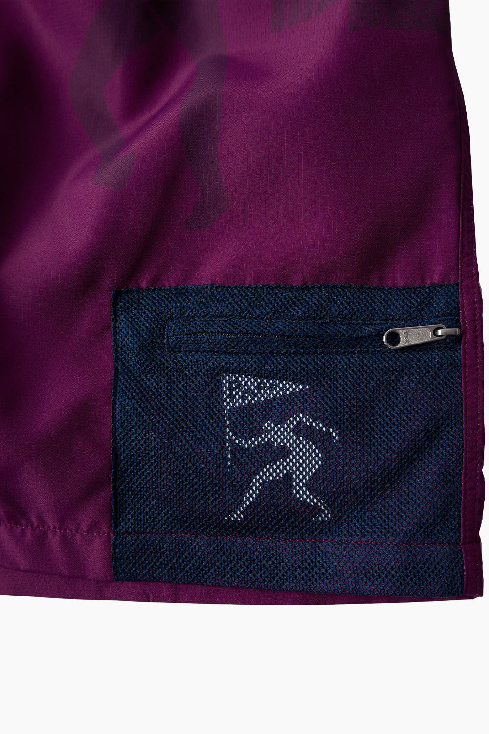 By Parra Horse Shorts Tyrian Purple