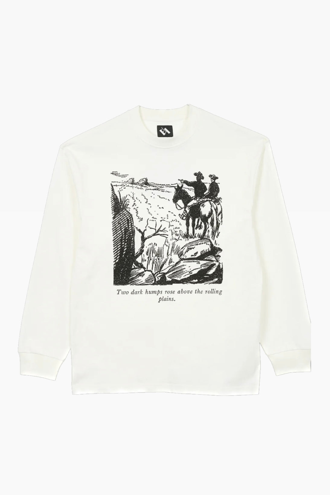 The Trilogy Tapes Two Dark Humps Long Sleeve T-Shirt