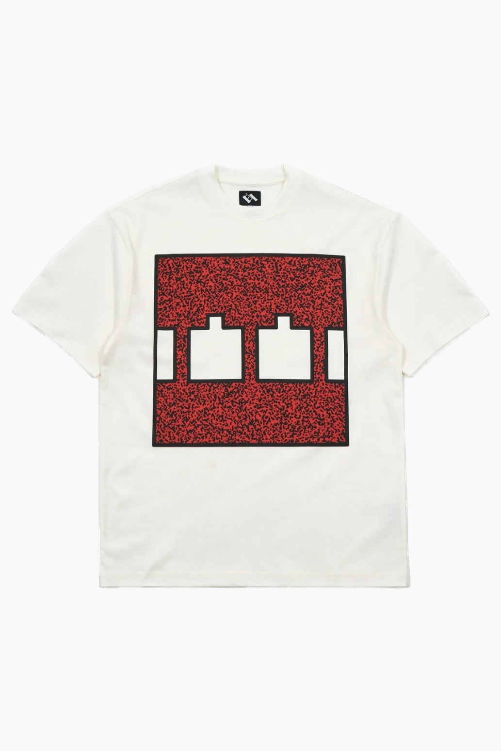 The Trilogy Tapes Block Noise 45 Red T-Shirt