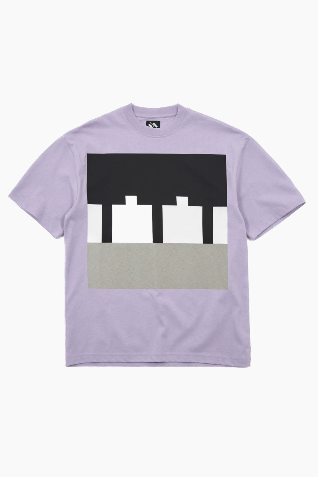 The Trilogy Tapes Lavender Block T-Shirt