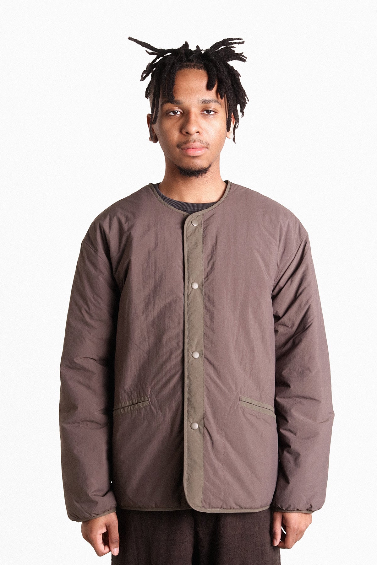 Satta Contrast Charcoal Dojo Jacket