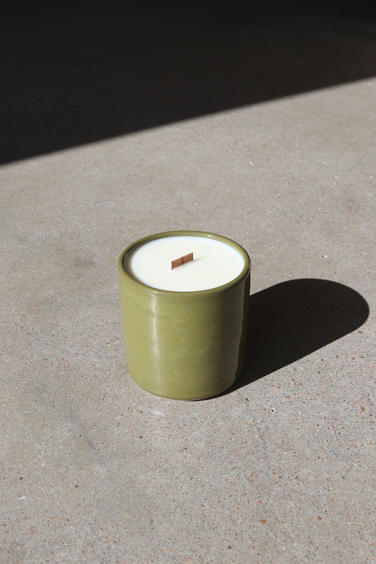 Oops Ceramics Evergreen Candle