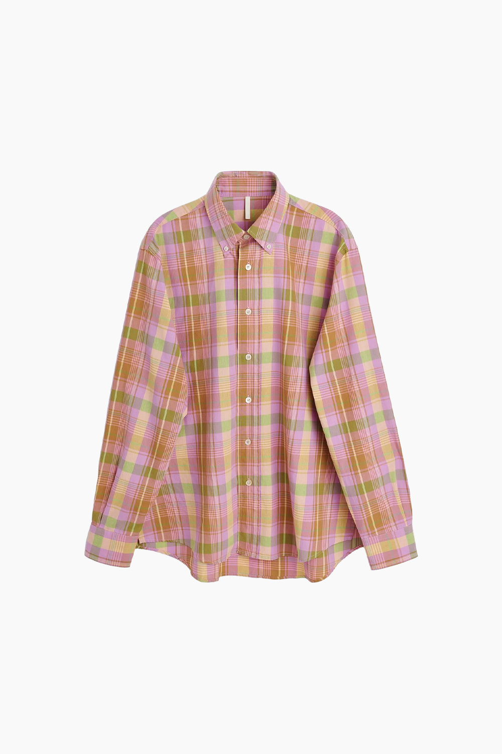 Sunflower Pink Check Button Down Shirt