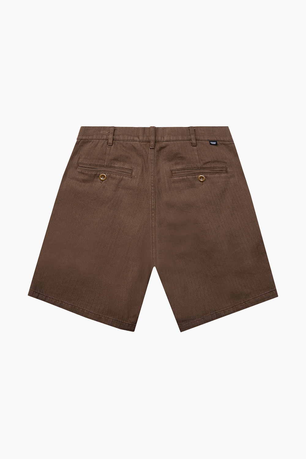 General Admission Brown Pleated Short