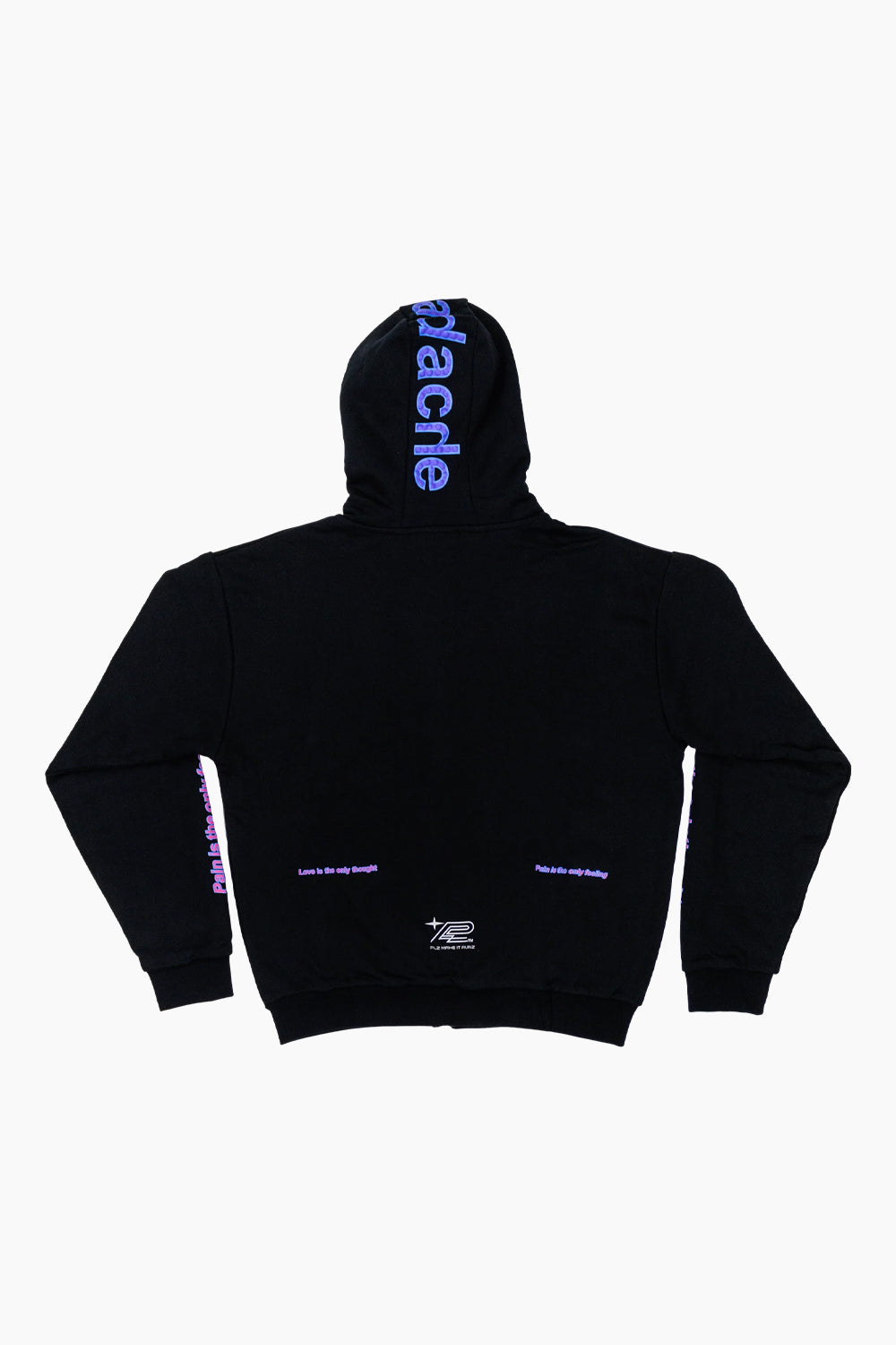 PLZ Make It Ruins Headache Zip Up Hoodie