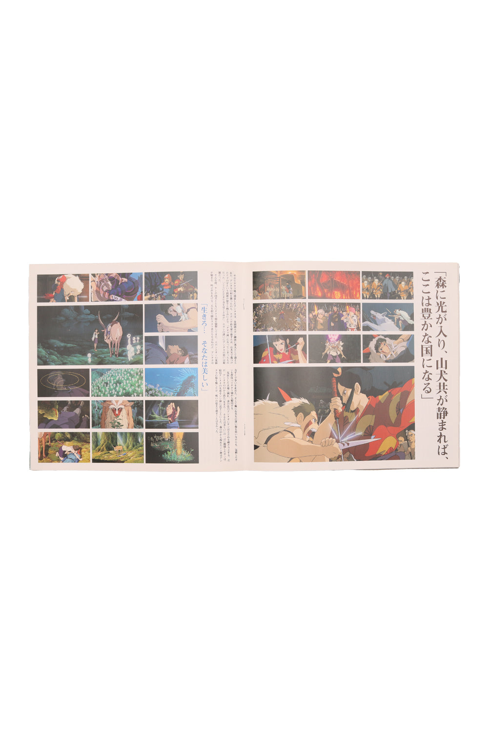 Princess Mononoke Studio Ghibli Pamphlet 1997