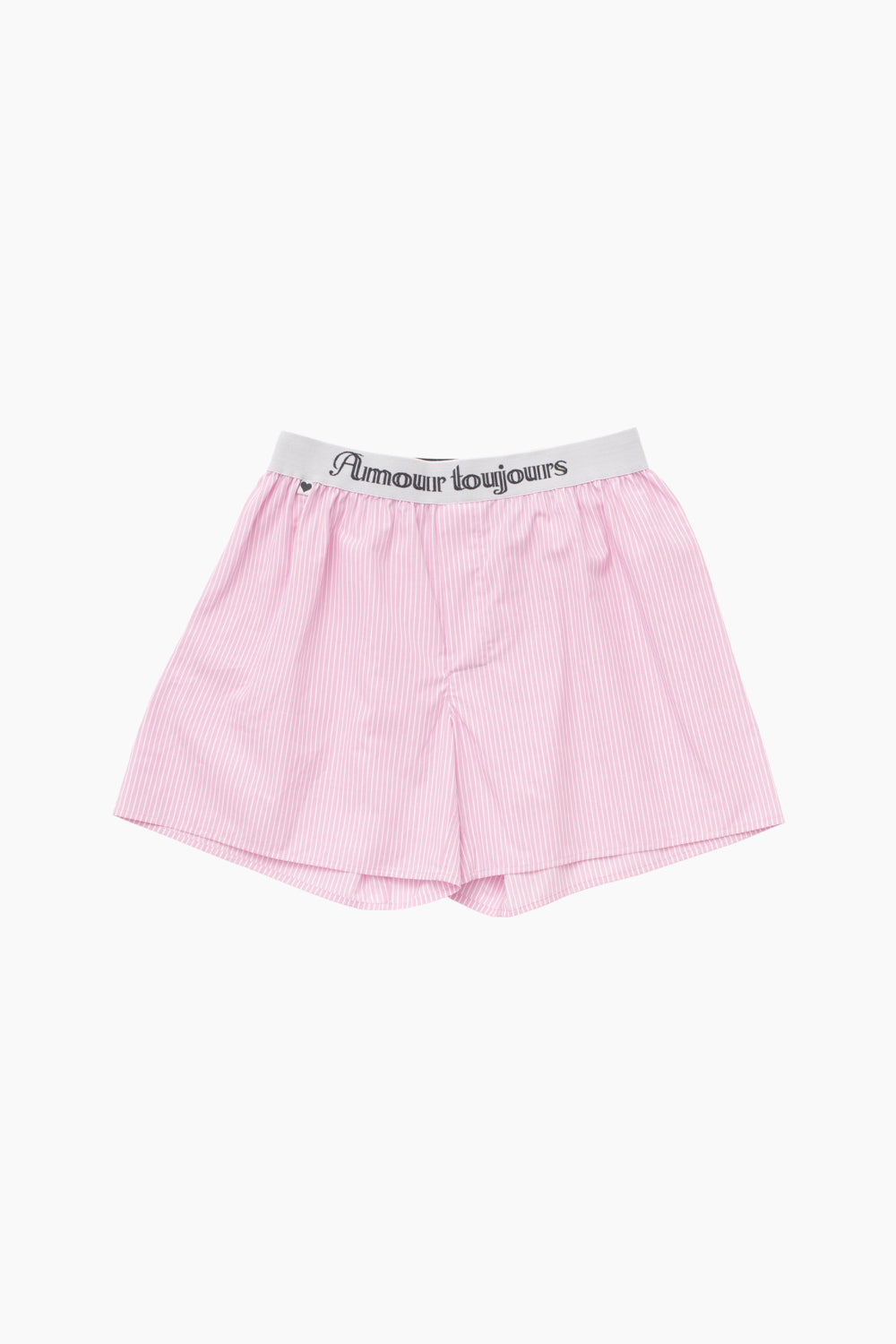 Carne Bollente Sassy Surprise Pink Striped Boxer Shorts