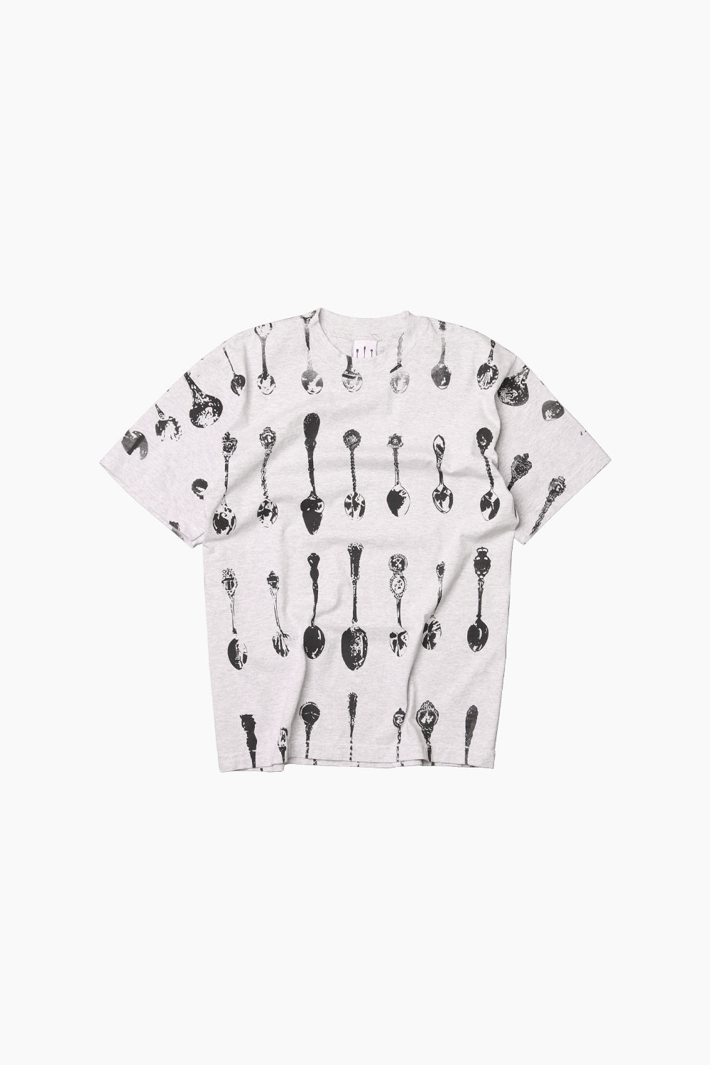 Souvenirs By.Everyone Spoons Graph T-Shirt Ash Grey