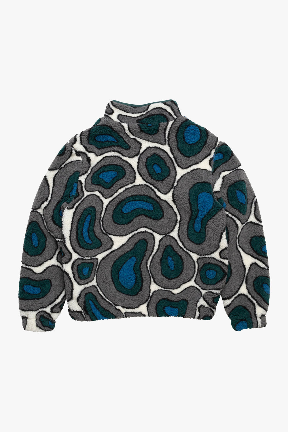 By Parra Amethist Geode Polar Fleece Pull Over