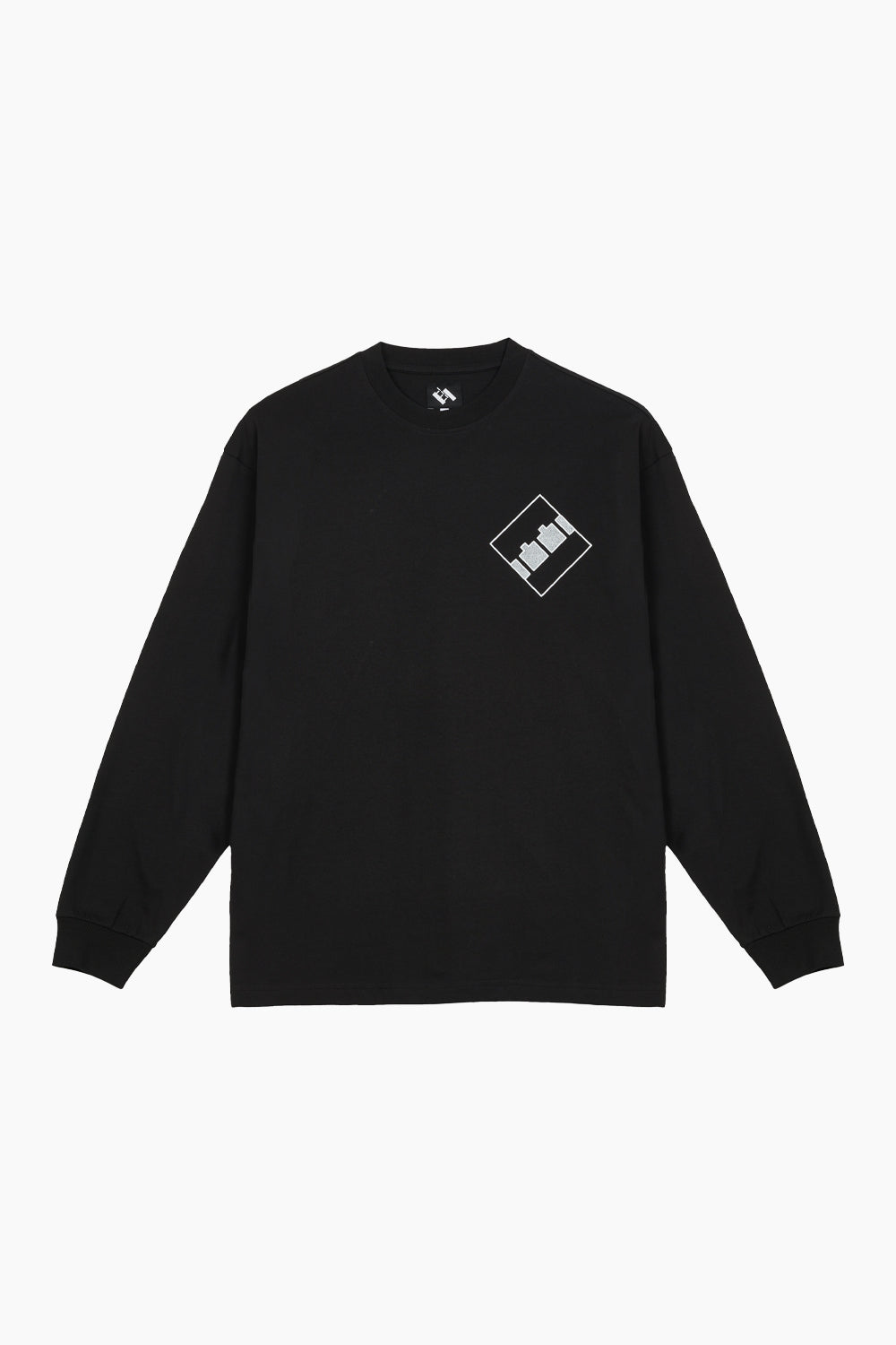 The Trilogy Tapes Block Noise Long Sleeve T-Shirt