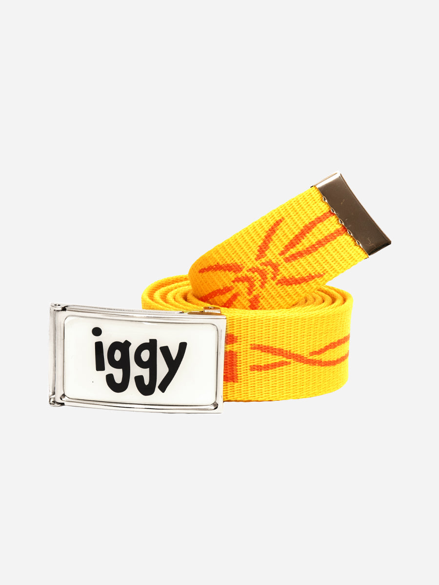 Barbed Wire Belt - Yellow