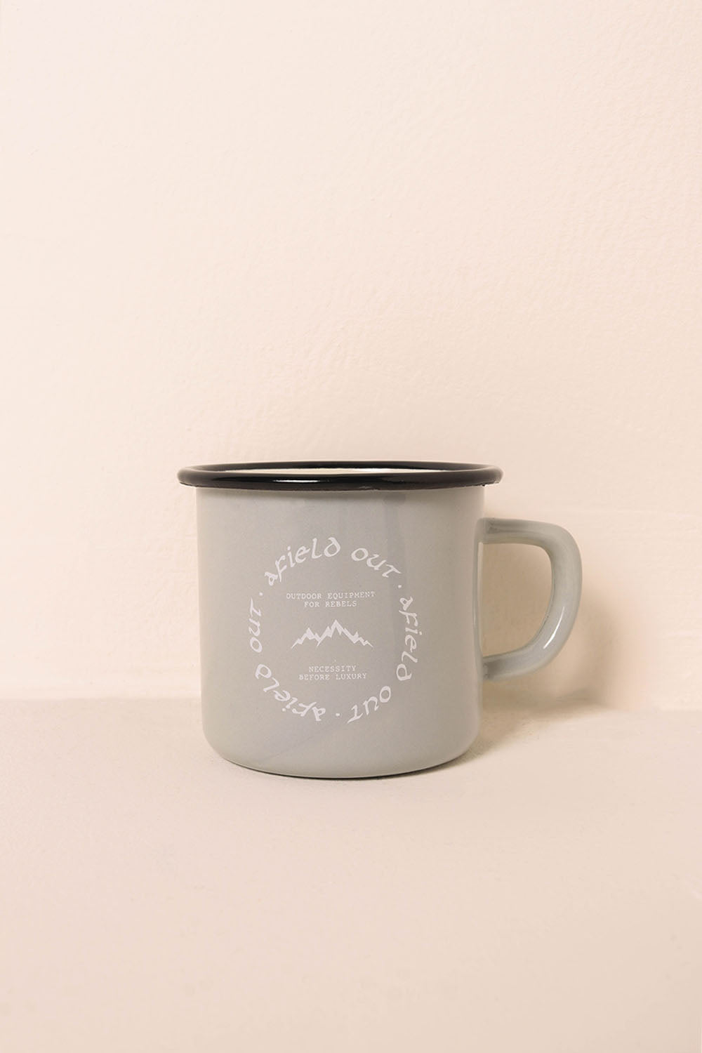 Afield Out Canyon Enamel Mug - Grey