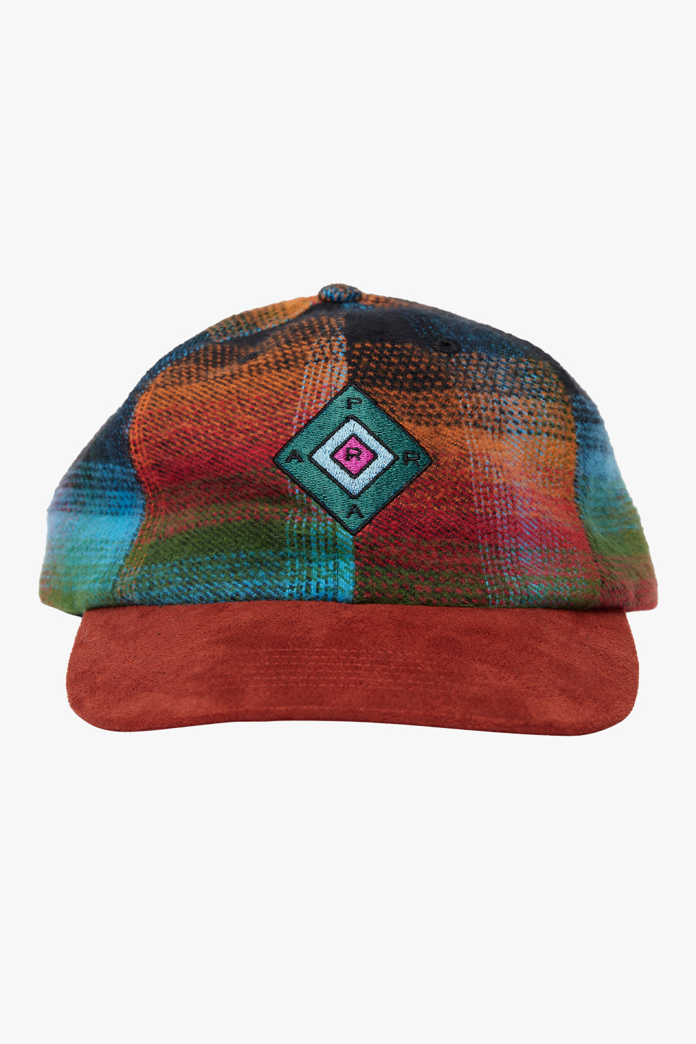 By Parra Diamond Block Logo Six Panel Hat