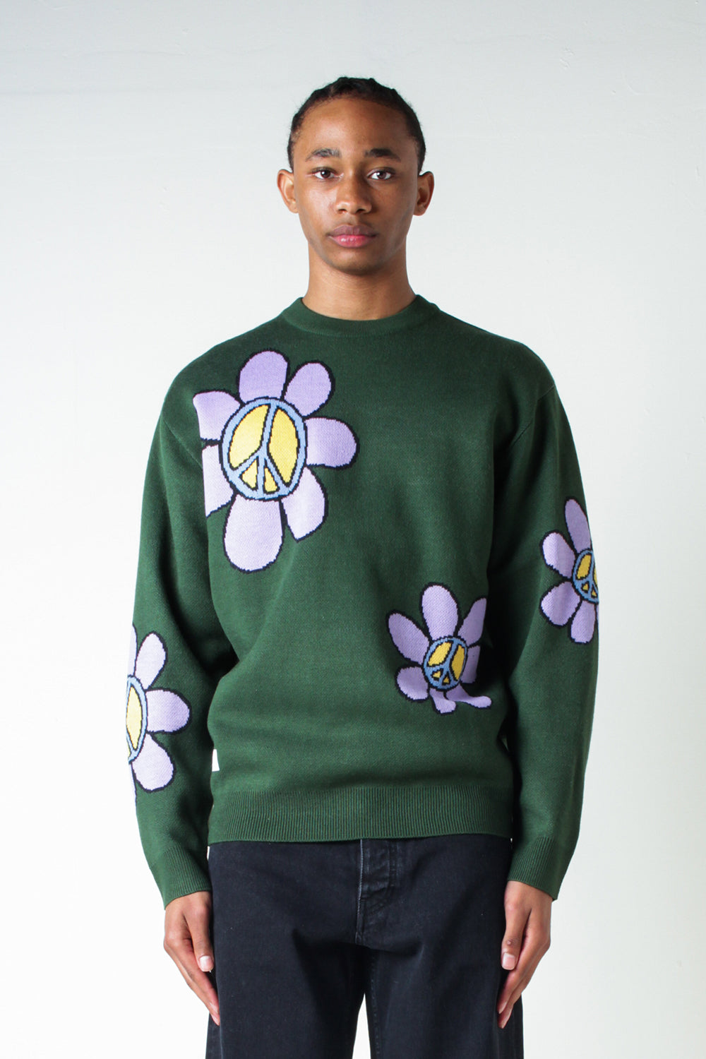 Butter Goods Flowers Knit Sweater