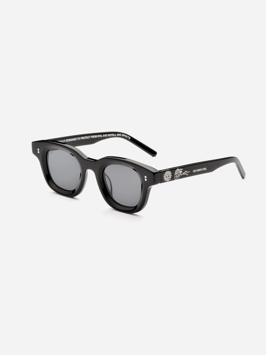 Go Away Evil Sunglasses - Black Tint