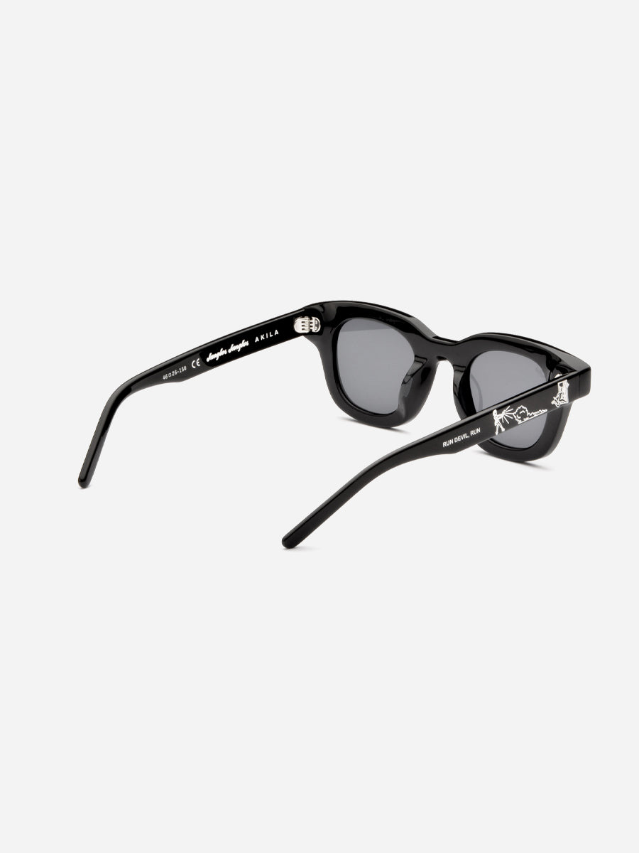 Go Away Evil Sunglasses - Black Tint