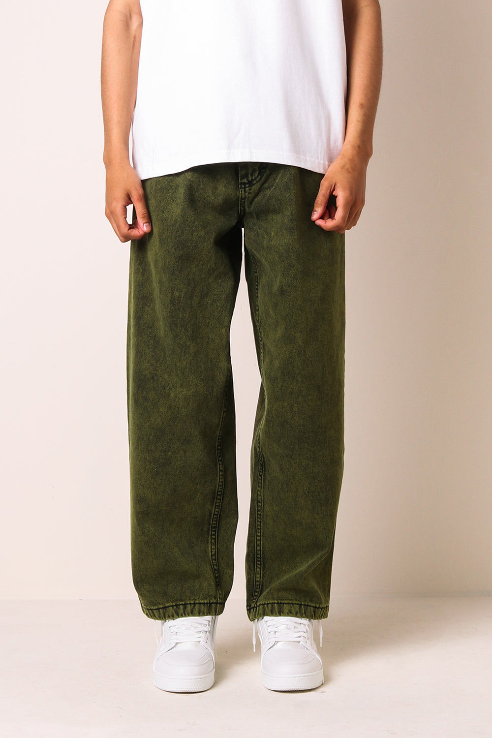 Polar Green Black Big Boy Jeans