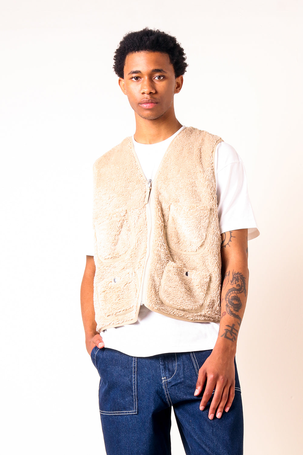 Pop Trading Company Harold Reversible Vest