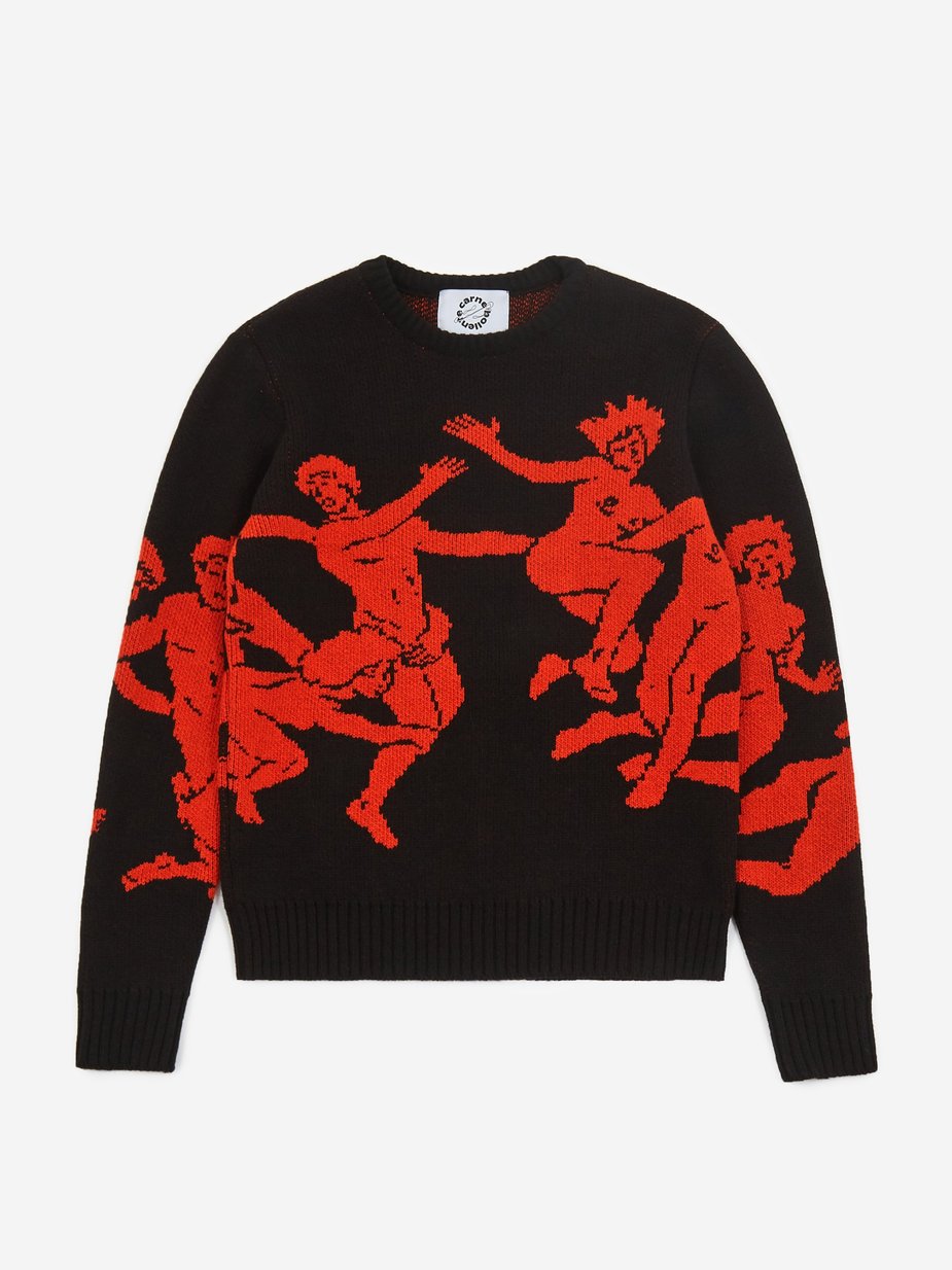 Never Ending Horny Knitted Sweater