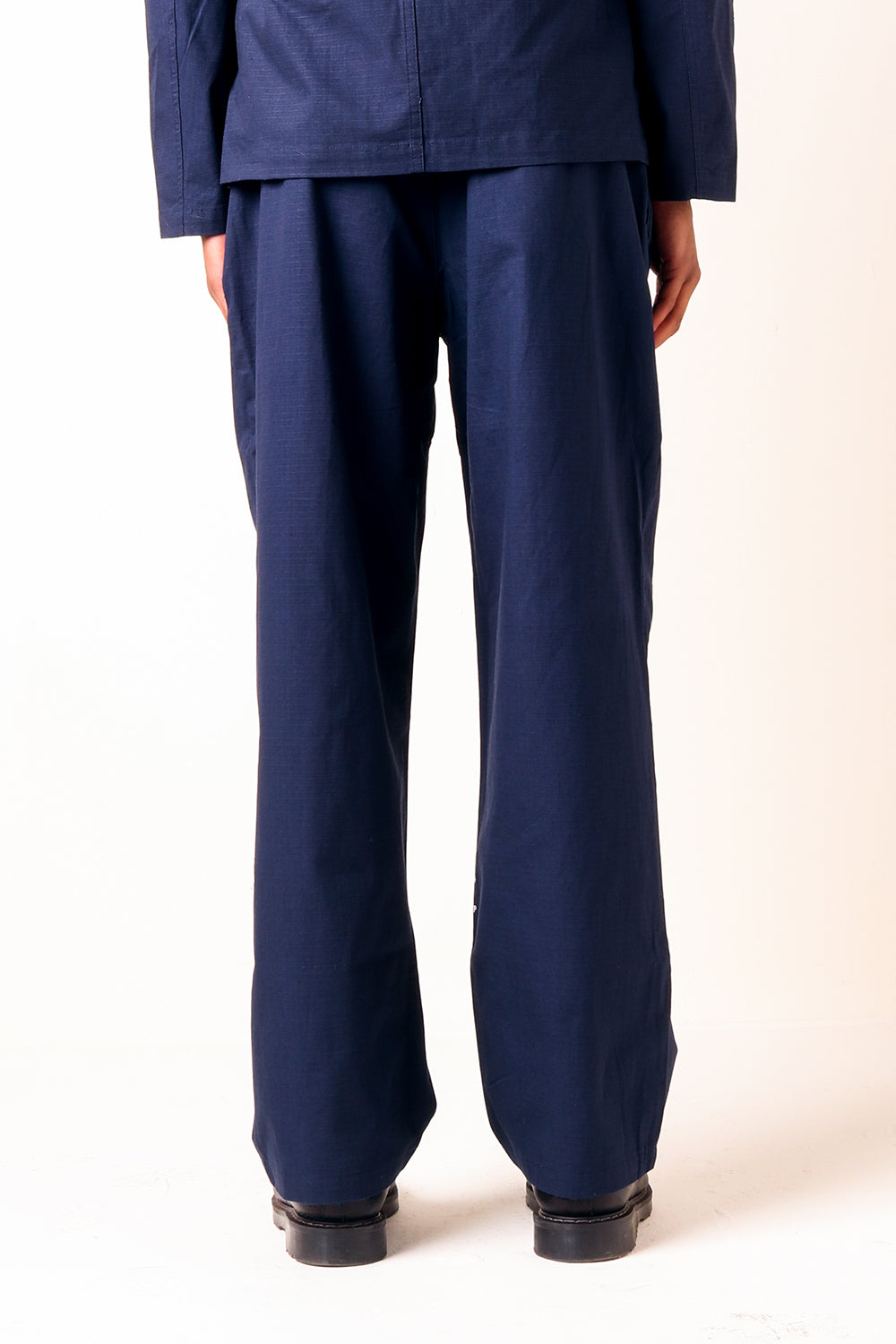 Pop Trading Company Navy Hewitt Suit Pant