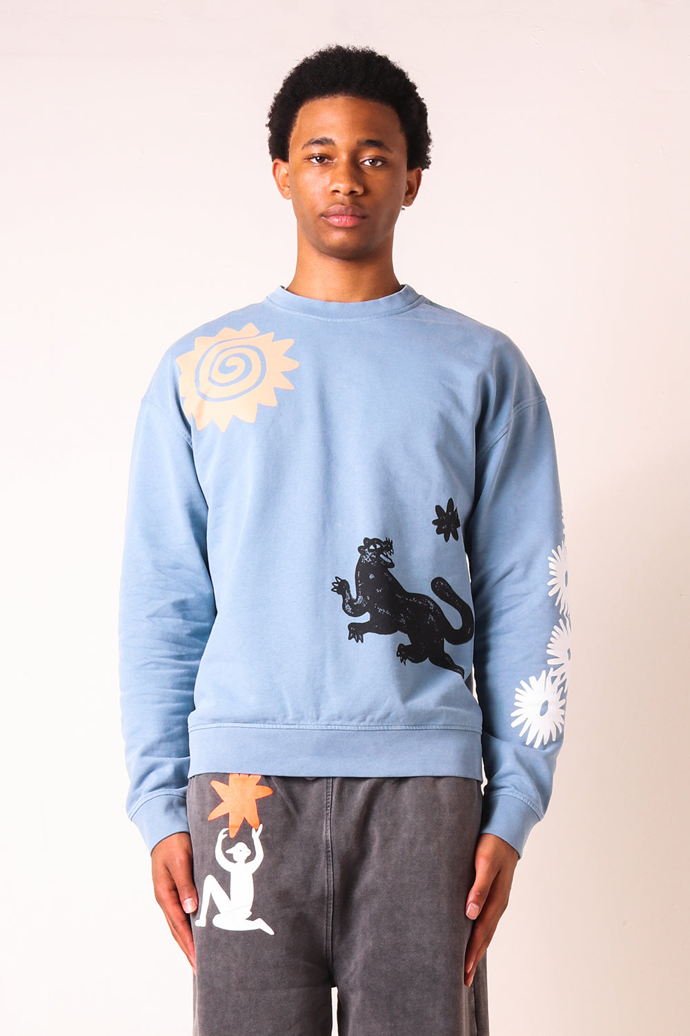 Carne Bollente Pantherass Crewneck Sweatshirt