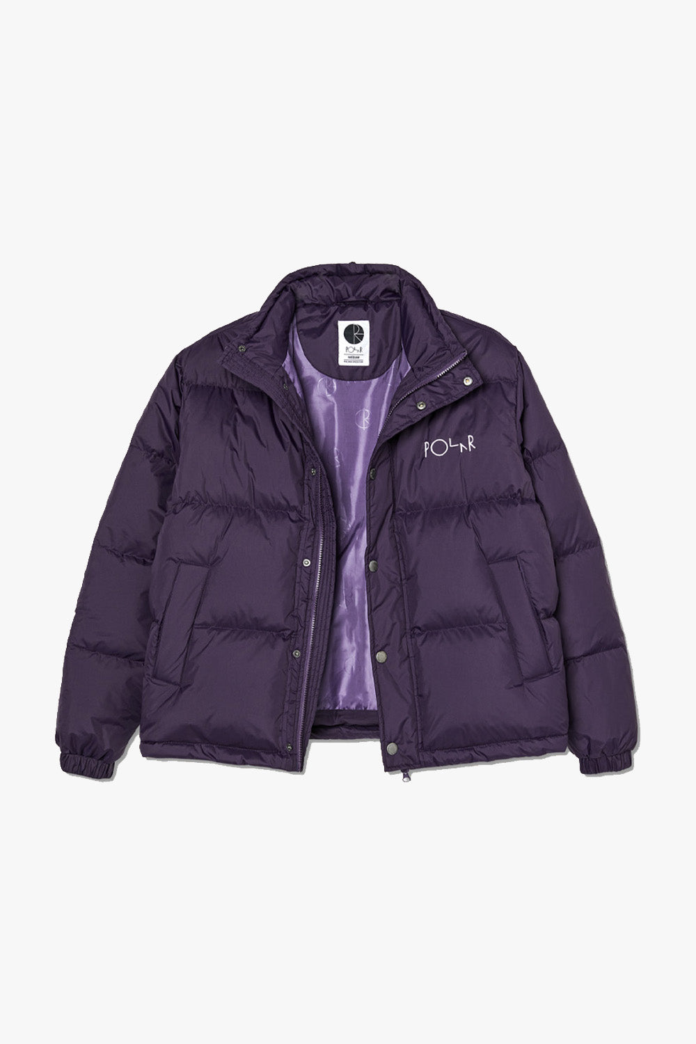 Polar Logo Puffer - Dark Violet