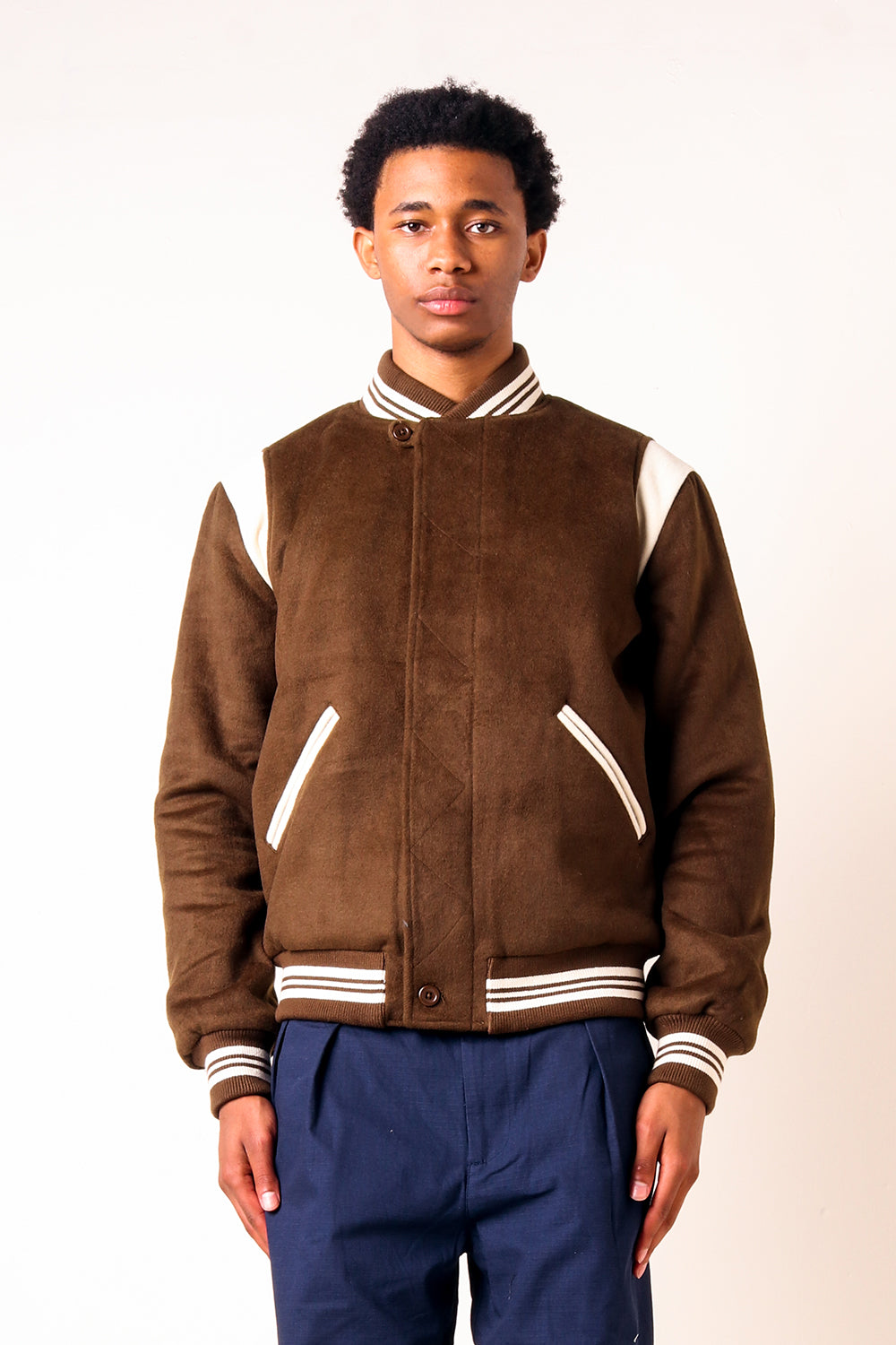 Pop Trading Company Rain Drum Varsity Jacket