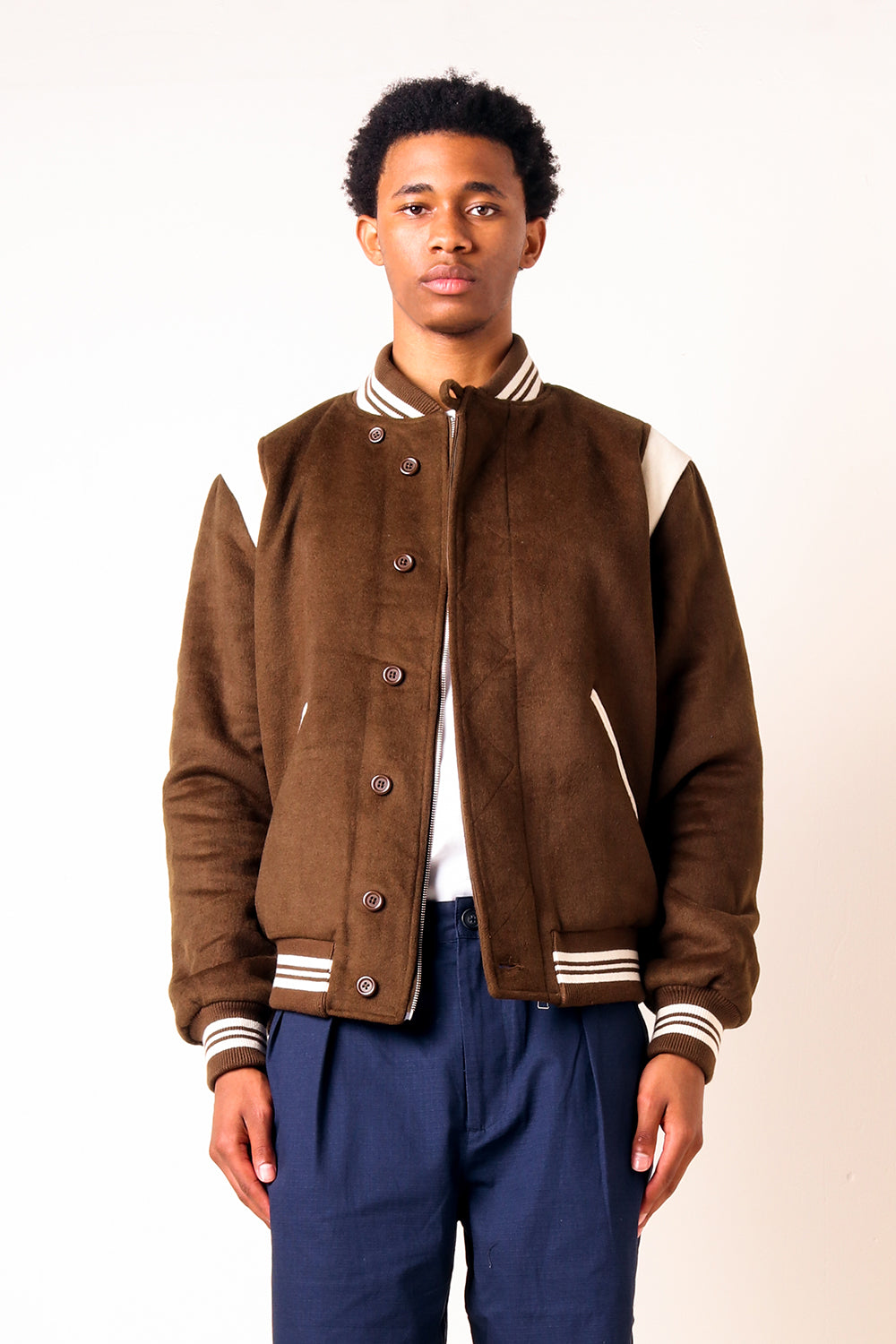 Pop Trading Company Rain Drum Varsity Jacket