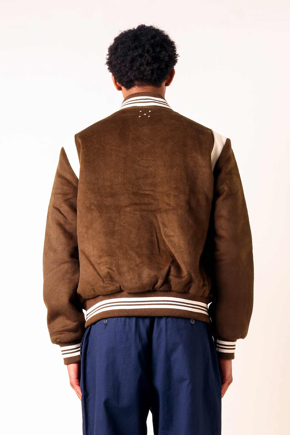 Pop Trading Company Rain Drum Varsity Jacket