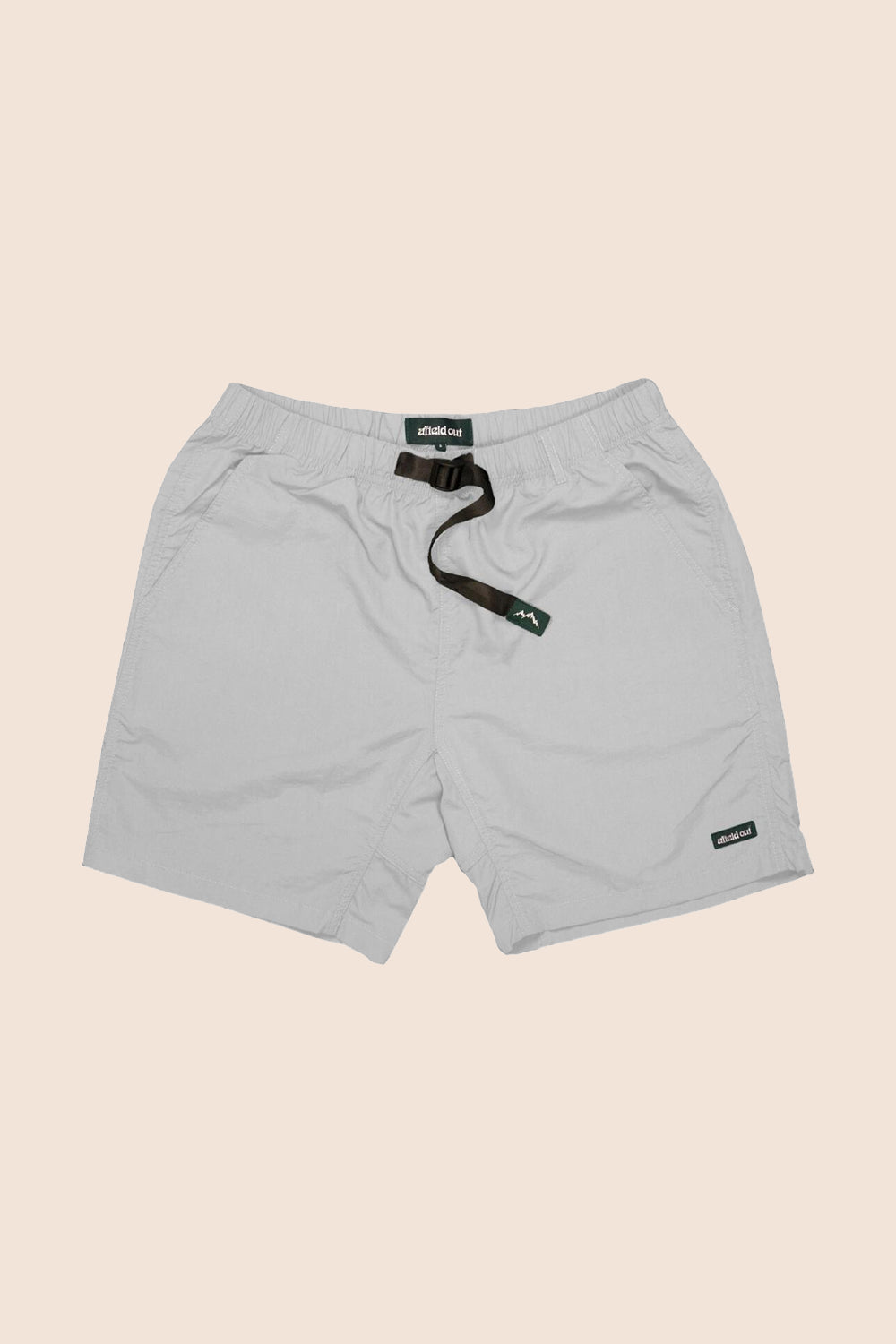 Afield Out  Sierra Climbing Short Light Grey