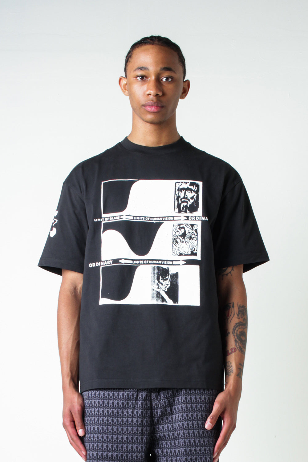 The Trilogy Tapes Limits of Human Vision Short Sleeve T-Shirt