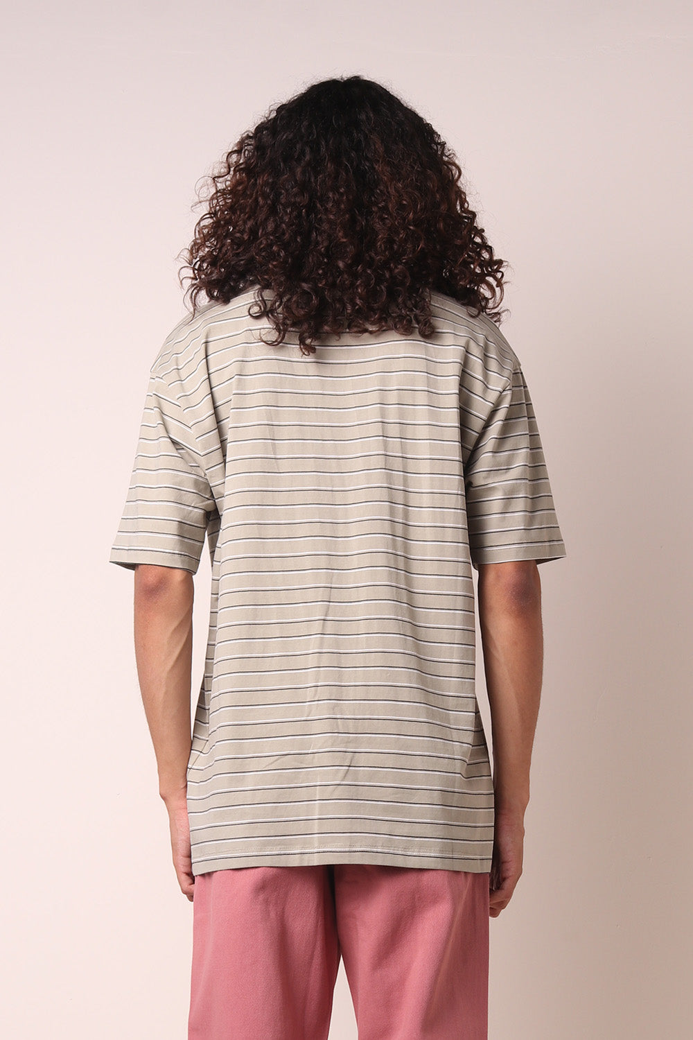 Cliff Stripe Shortsleeve T-Shirt Sage