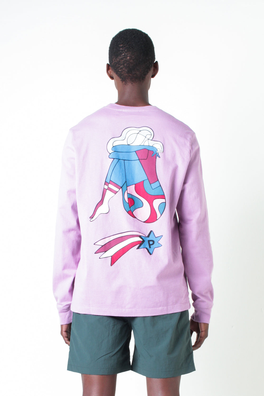 By Parra Cloudy Star Long Sleeve T-Shirt