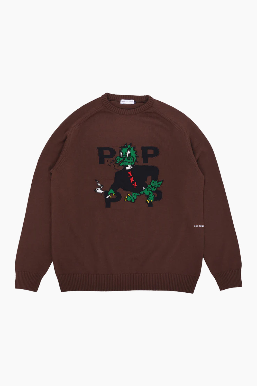 Pop Trading Company Dragon Knitted Crewneck