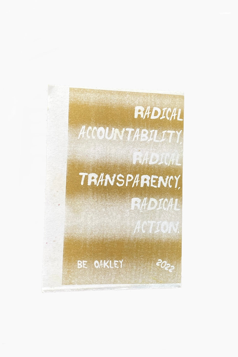 GenderFail: Radical Accountability, Radical Transparency, Radical Action by Be Oakley