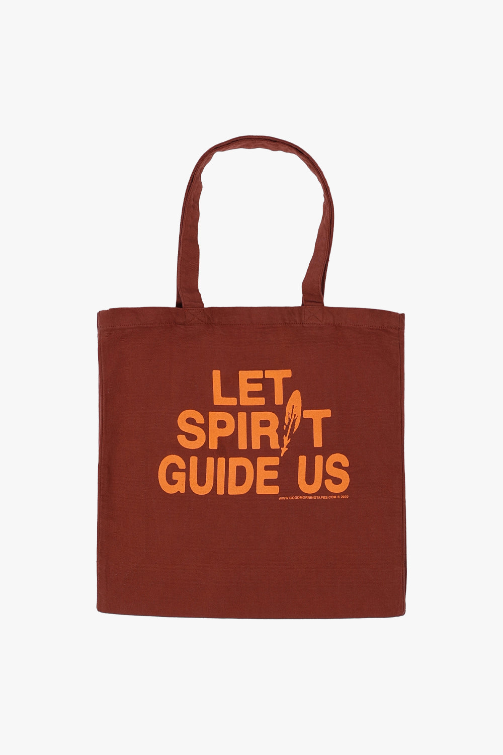 Good Morning Tapes Let Spirit Guide Us Tote Bag