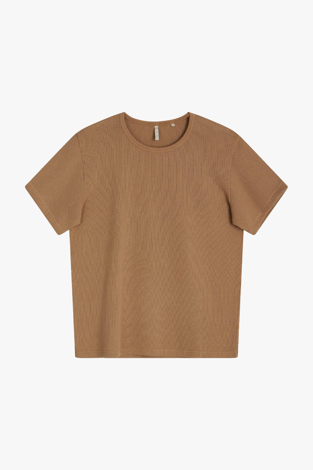 Sunflower Khaki Mesh Crew Tee