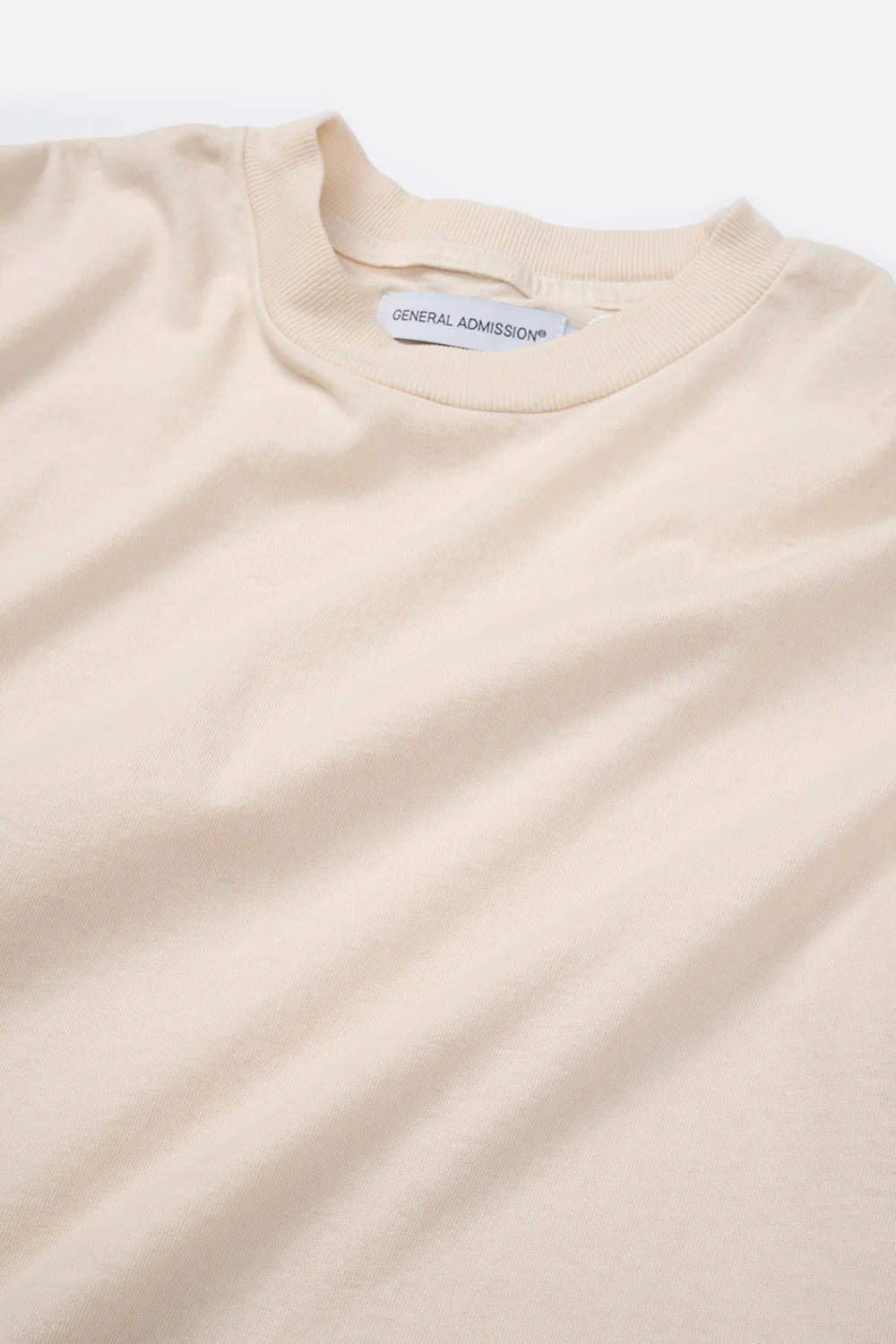 General Admission Natural Loose Knit T-Shirt