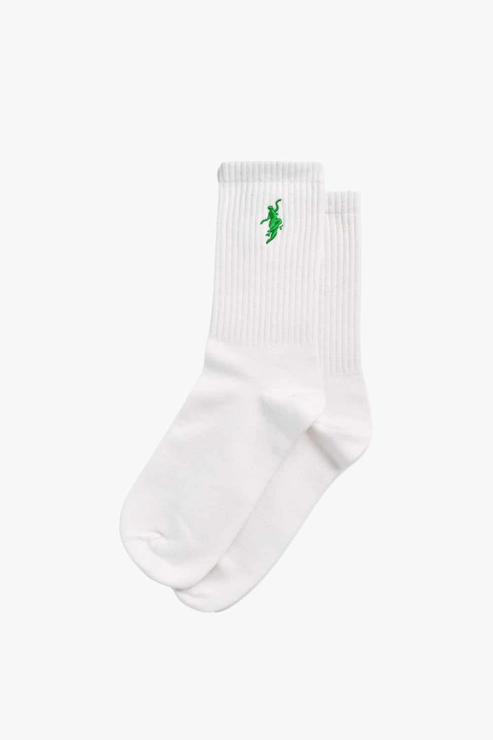 Polar No Comply Socks White